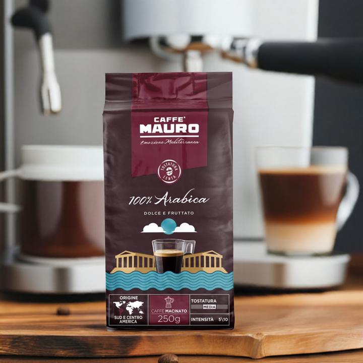 Produktbild Mauro Caffè - 100% Arabica - Gemahlen (Mittlere Röstung, 250 g)