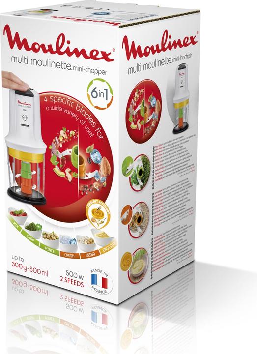 Produktbild Moulinex Multi Moulinette 6-in-1 (500 ml, 500 W)