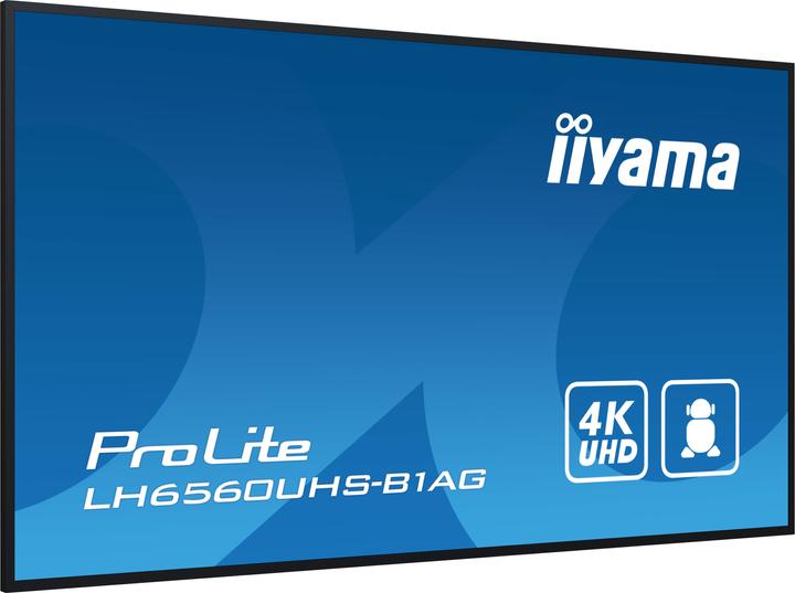 Actual product image iiyama ProLite LH6560UHS-B1AG (3840 x 2160 Pixels, 65")