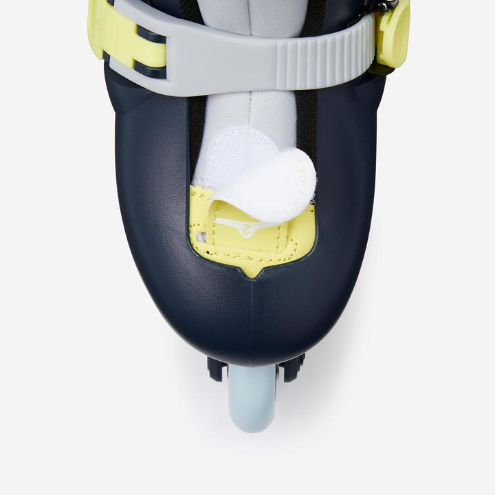 Produktbild Oxelo Play 5 Kids' Inline Skates - Blue/Lemon yellow (32, 34)