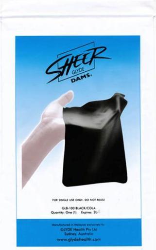 Actual product image Glyde Black/Cola (4 pcs.)