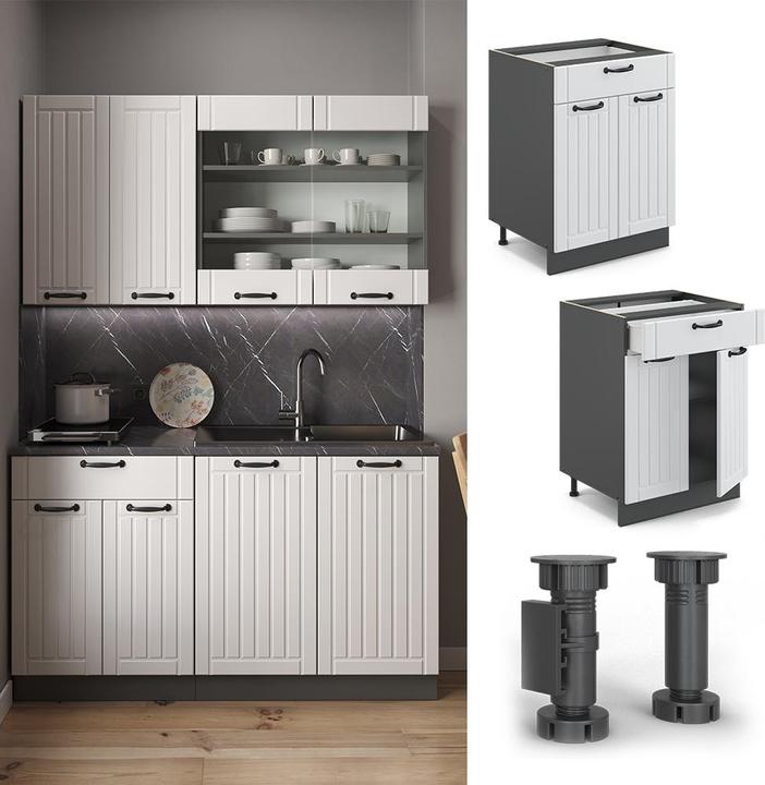Produktbild Vicco Küchenunterschrank Fame-Line (60 x 60 x 81.5 cm)