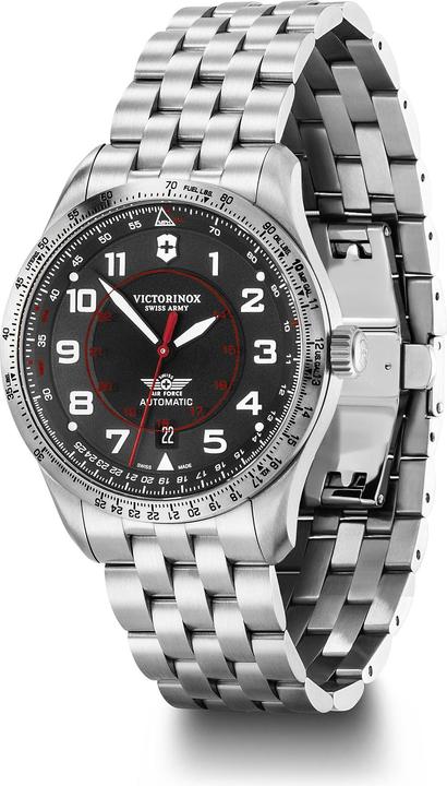 Actual product image Victorinox Airboss Mechanical (Analogue wristwatch, Pilot watch, Swiss made, 42 mm)