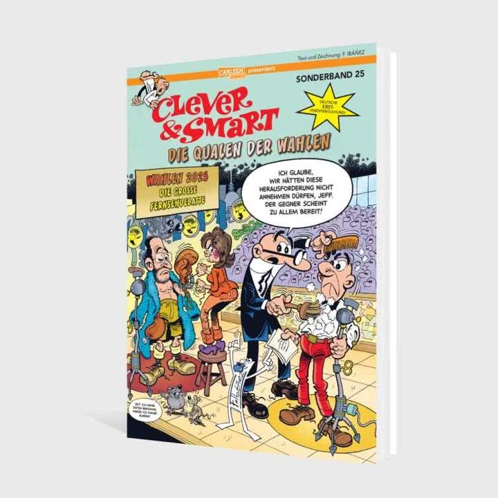 Produktbild Clever und Smart Sonderband 25: Die Qualen der Wahlen (Francisco Ibáñez, Deutsch)