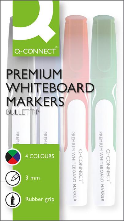 Actual product image Q-Connect Whiteboard Marker Premium (Sorted, 3 mm, 1 x)