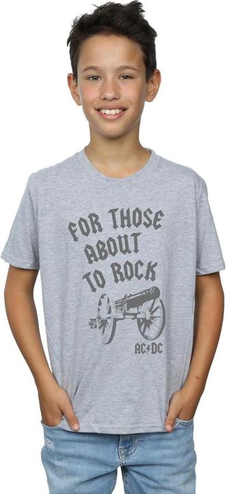 Image du produit AC/DC Boys For Those About To Rock Cannon T-Shirt (128)