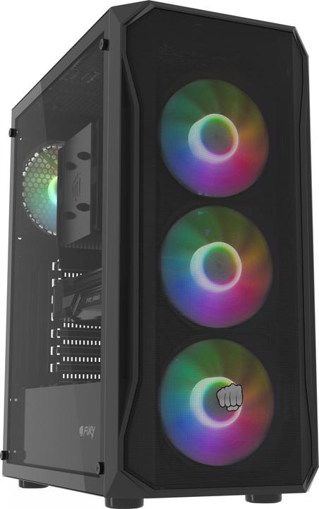 Actual product image Fury Obudowa Shobo SH4F RGB (NFO-2154) (mATX, Mini-ITX, ATX)