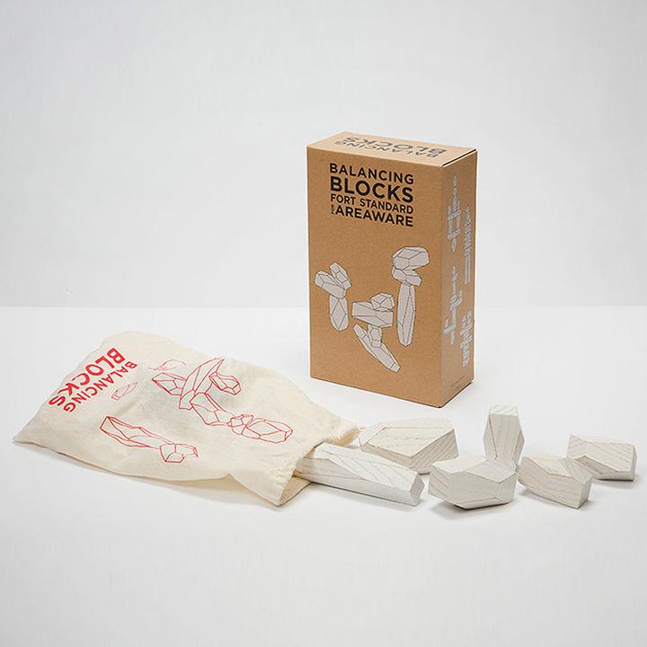Produktbild Areaware Balancing Blocks White