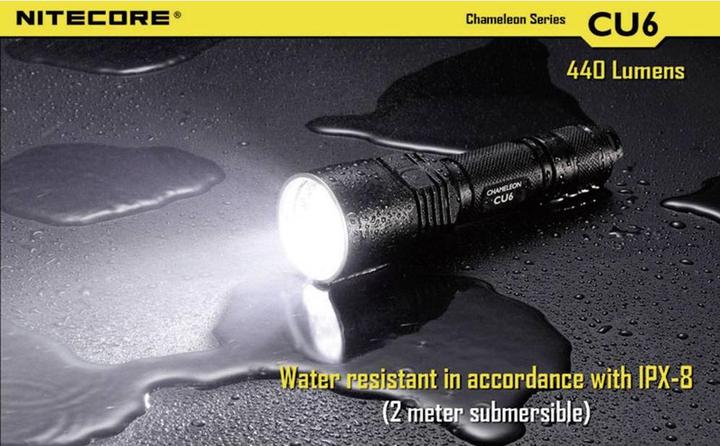 Produktbild Nitecore Chameleon CU6 mit UV-LED (14.30 cm, 440 lm)