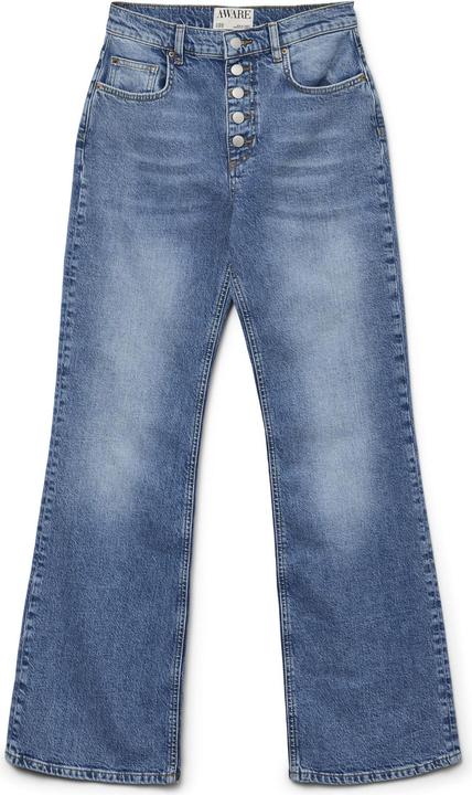 Vero Moda AWEMILY Hohe Taille Hohe Taille Jeans Ausgestellt