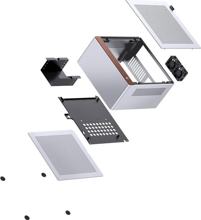Immagine prodotto Jonsbo N10, Case Silver (Mini-ITX)