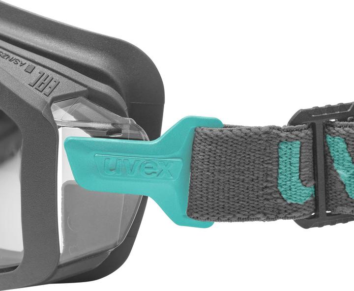 Actual product image Uvex Safety Full view goggles i-guard+ planet colourless sv exc