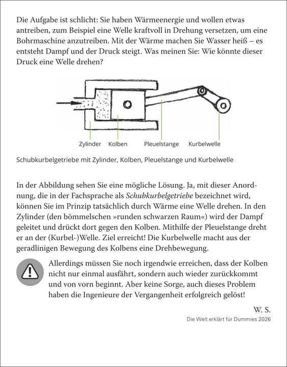 Actual product image Harenberg Die Welt erklärt für Dummies Tagesabreisskalender 2026 (Hardcover, German)