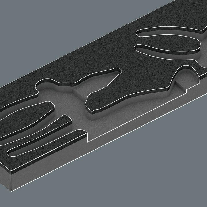 Productafbeelding Wera 9780 inzet KNIPEX tangenset 1 (405 mm)