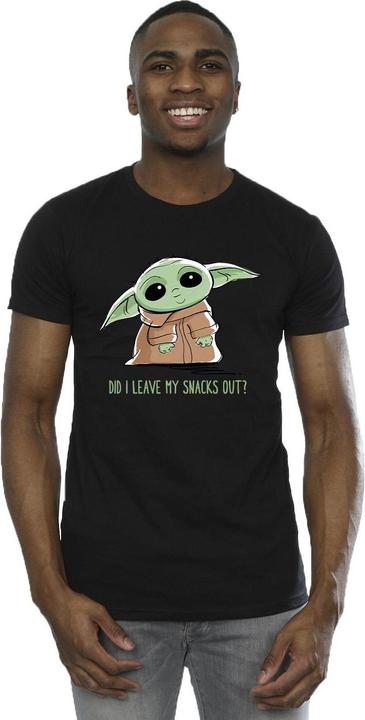 Produktbild Star Wars The Mandalorian Grogu Snacks Meme TShirt (4XL)