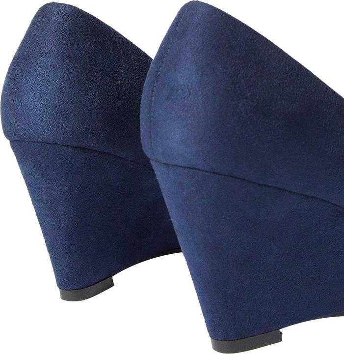 Actual product image Dorothy Perkins Womens/Ladies Duke Wedge Court Shoes (40)