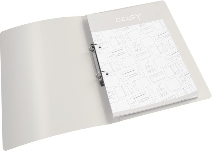 Produktbild Leitz Ringbuch Cosy Grau (A4, 32 mm, 1 Stück)