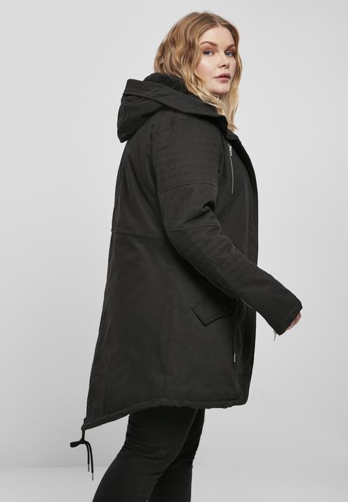 Immagine prodotto Urban Classics Parka donna in cotone foderato con sherpa (S)