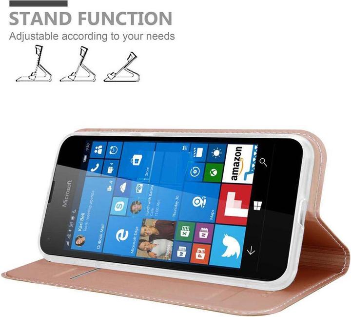Immagine prodotto Cadorabo Copertina in stile libro di classe (Microsoft Lumia 550)