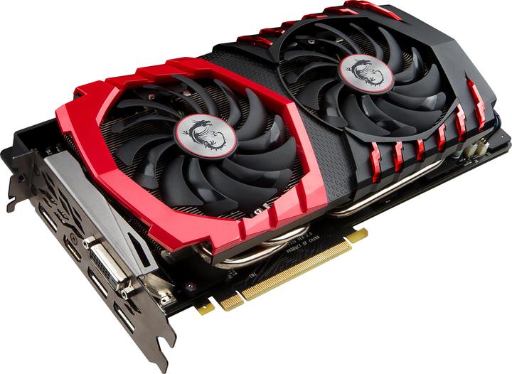 Actual product image MSI GeForce GTX 1080 GAMING X+ 8G (8 GB)