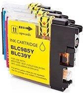 Produktbild Inkadoo Druckerpatronen kompatibel zu Brother LC985 Tinte Spar-Set (Schwarz, Cyan, Magenta, Gelb) (M, C, Y, BK)