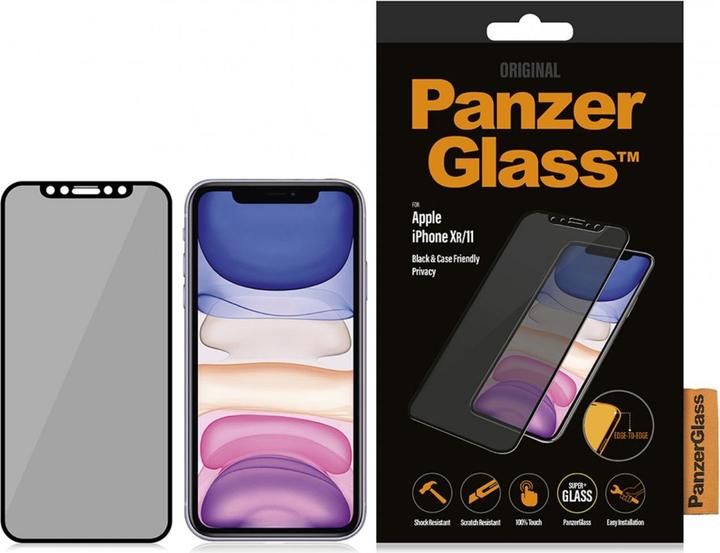 Actual product image PanzerGlass Privacy Edge to Edge (1 Piece, Apple iPhone 11)