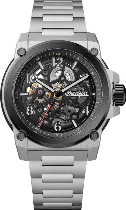Ingersoll 1892 Ingersoll I16601 Herrenuhr Ingersoll Anvil Automatik 46mm 5ATM (Skeleton-Uhr, 46.50 mm)