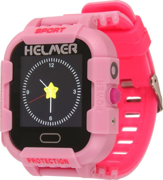 Image du produit Montre tactile intelligente avec localisateur GPS et caméra - LK 708 rose (41.50 mm)