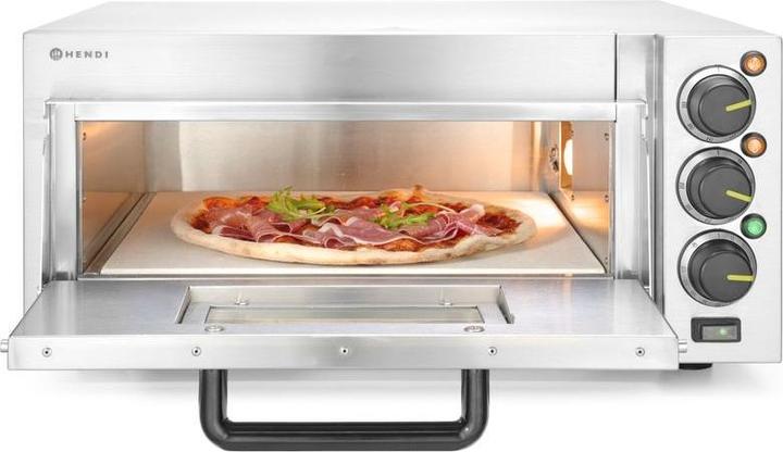 Produktbild Hendi Pizzaofen kompakt 230V 2000W (Pizzaofen Elektro, Pizzaofen Gastro)