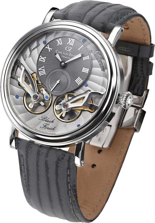 Carl von Zeyten CVZ0017SGYS Black Forest Automatik 46mm 3ATM (Analoguhr, 46 mm)