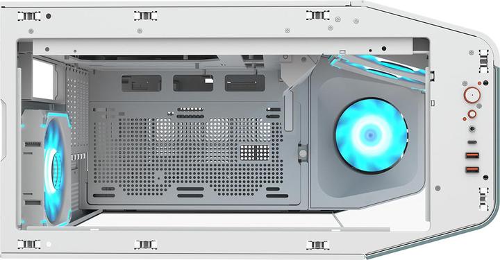 Image du produit Cougar Boitier Moyen Tour E-ATX FV270 RGB avec panneaux vitrés (Blanc) (mATX, Mini-ITX, ATX, SSI CEB)