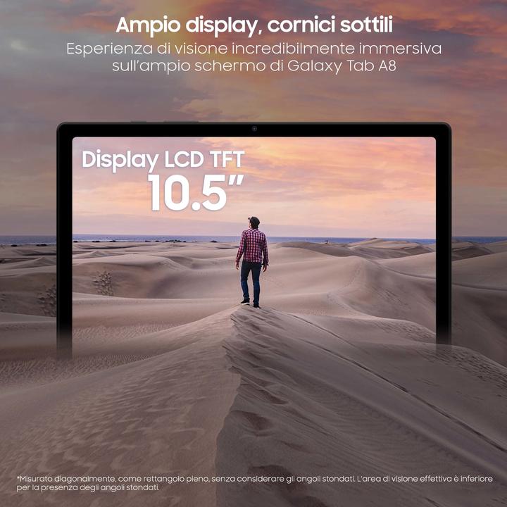Image du produit Samsung Galaxy Tab A8 (WLAN uniquement, 10.50", 64 Go, Silver)