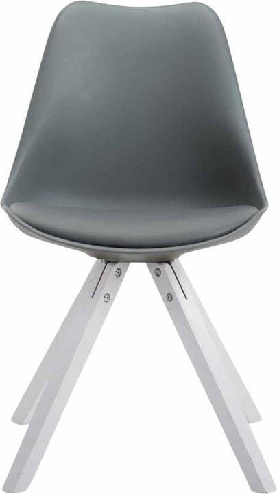 Produktbild Swisshandel24 4er Set Toulouse Kunstleder weiss Square