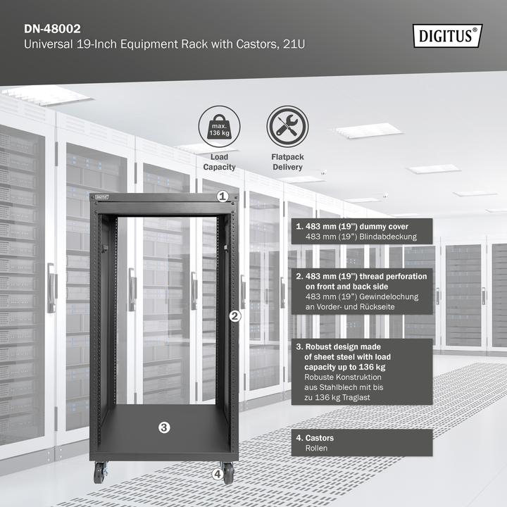 Produktbild Digitus DN-48002 (21 HE, 19 Zoll Rack)