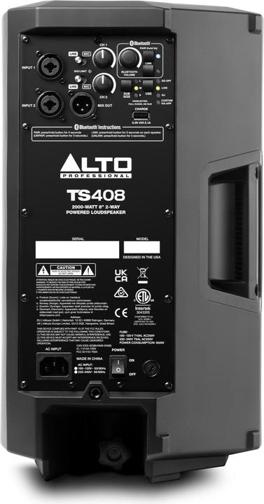 Actual product image Alto Professional Alto TS408 (Active, 1x 1000 W)