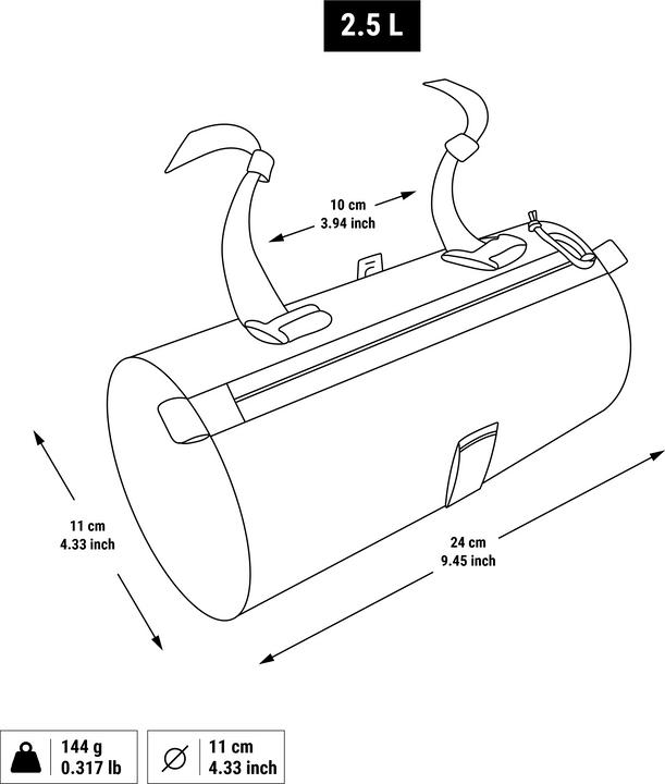 Produktbild Riverside Lenkertasche (2.50 l, Lenkertasche)