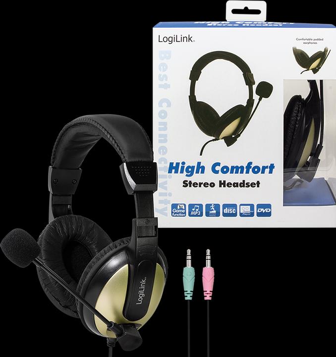 Actual product image LogiLink Stereo Headset (Cable)