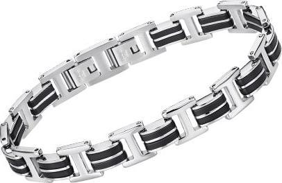 Lotus ARMBAND IM LOTUS-STIL LS2268-2/1 STAHL, HERREN (MAT BIJOU, Matériel exact)
