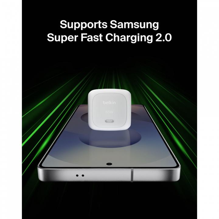 Immagine prodotto Belkin BOOST Charge 65W USB-C Ladegerät PD und PPS WCA011kqWH (65 W)
