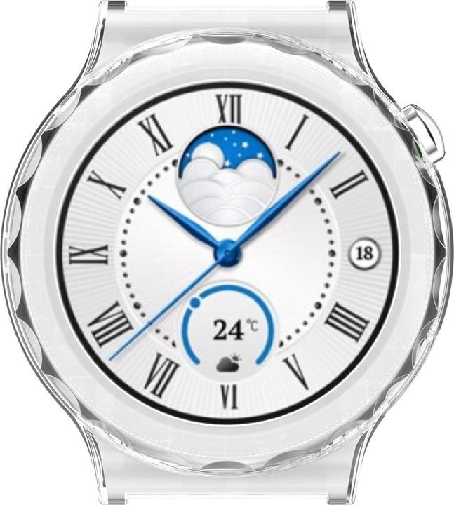Produktbild König Design Schutz Tasche Hülle für Huawei Watch GT 3 Pro 43mm Case Cover Bumper Etui Tasche