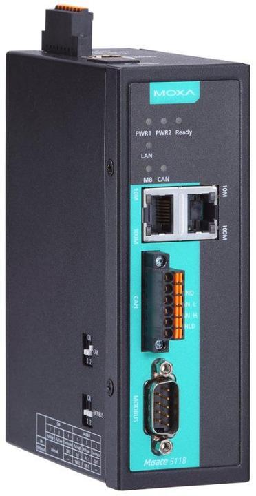 Actual product image Moxa Can-J1939 To Modbus/Profinet/E MGate 5118 - TCP/IP