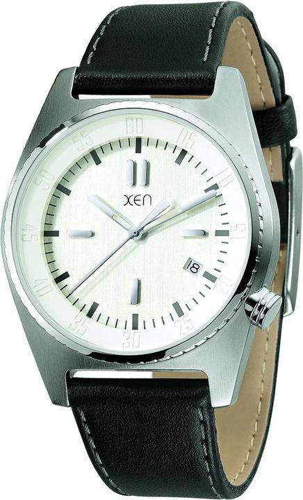 Xen Herrenuhr schwarz/weiss XQ0221 (Analoguhr, 42 mm)