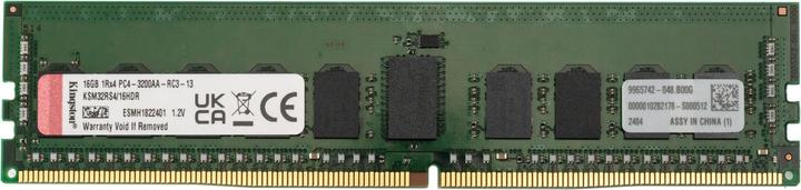 Actual product image Kingston Memory DDR4, ECC Reg, CL22, DIMM, 1Rx4, Hynix D Rambus (1 x 16GB, 3200 MHz, DDR4-RAM, DIMM)
