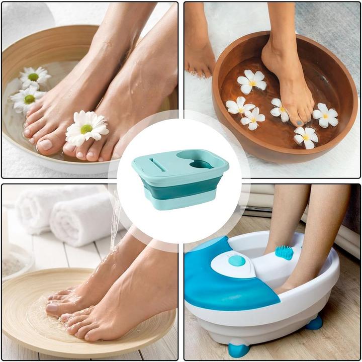 Actual product image König Design Faltbare Fussbadewanne Fussmassage Fussmassagegerät Fussbad Spa Pediküre 21 Liter