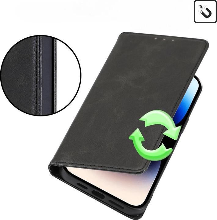 Produktbild Cover-Discount OnePlus Nord CE 3 Lite - Stand Flip Case Hülle schwarz (OnePlus Nord CE 3 Lite)