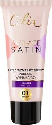 Actual product image Celia Satin Anti-Age podkład przeciwzmarszczkowy do twarzy 01 30ml (01)