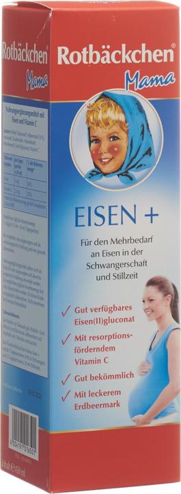 Rabenhorst Rotbäckchen Mama + Eisen, 450 ml (1 Stück, 813 g)