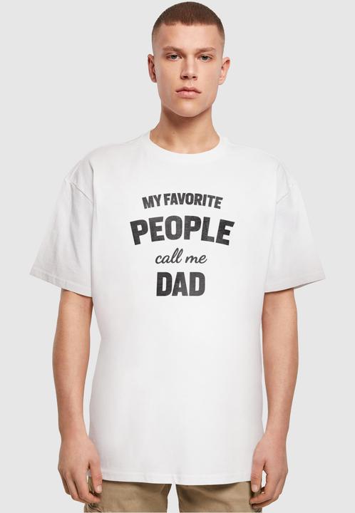 Image du produit Merchcode Fathers Day - My Favorite People Call Me Dad Heavy Oversize Tee - 112969 (XL)