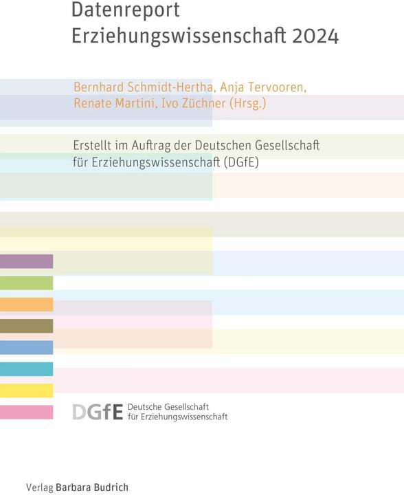Produktbild Datenreport Erziehungswissenschaft 2024 (Deutsch, Andrä Wolter, Ivo Züchner, Christian Kerst, Renate Martini, Marc Rittberger, 2024)
