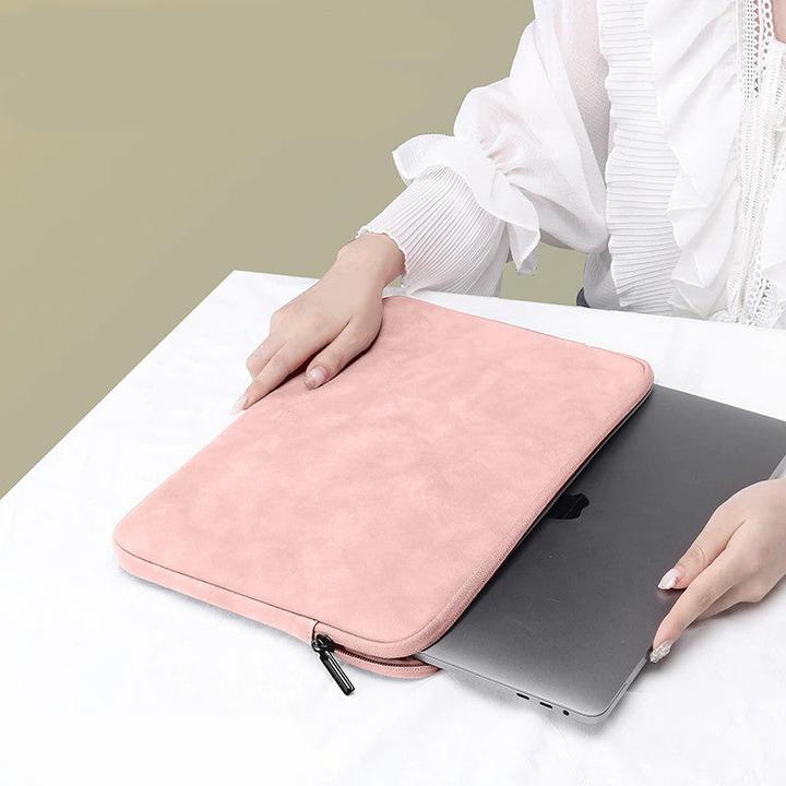Immagine prodotto Hermex Borsa per laptop Borsa per notebook MacBook con zip 17,3 pollici (17", Apple)